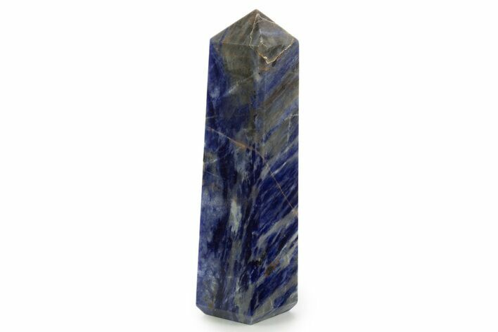 Deep Blue Polished Sodalite Tower #343090